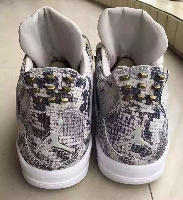 Air Jordan 4 Pinnacle Snakeskin Details 04