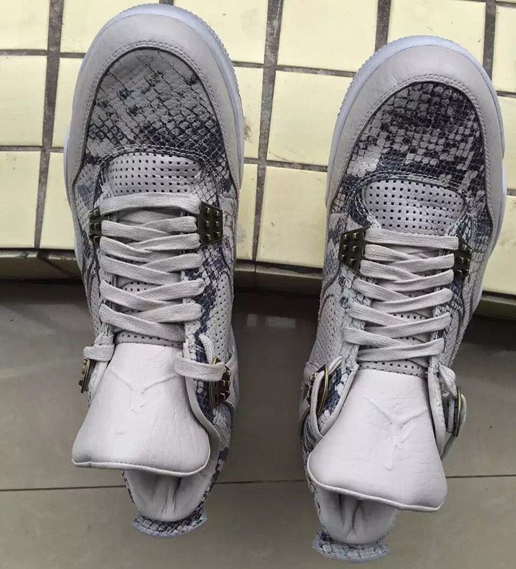 Air Jordan 4 Pinnacle Snakeskin Details 06