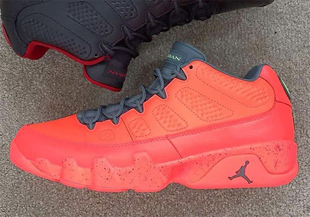 Air Jordan 9 Low Retro Red Black