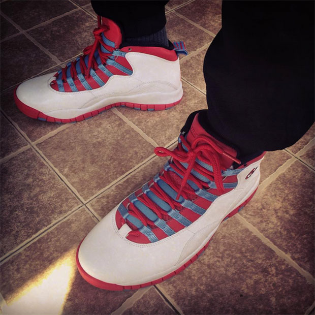 Jordan 10 Chicago Flag 1