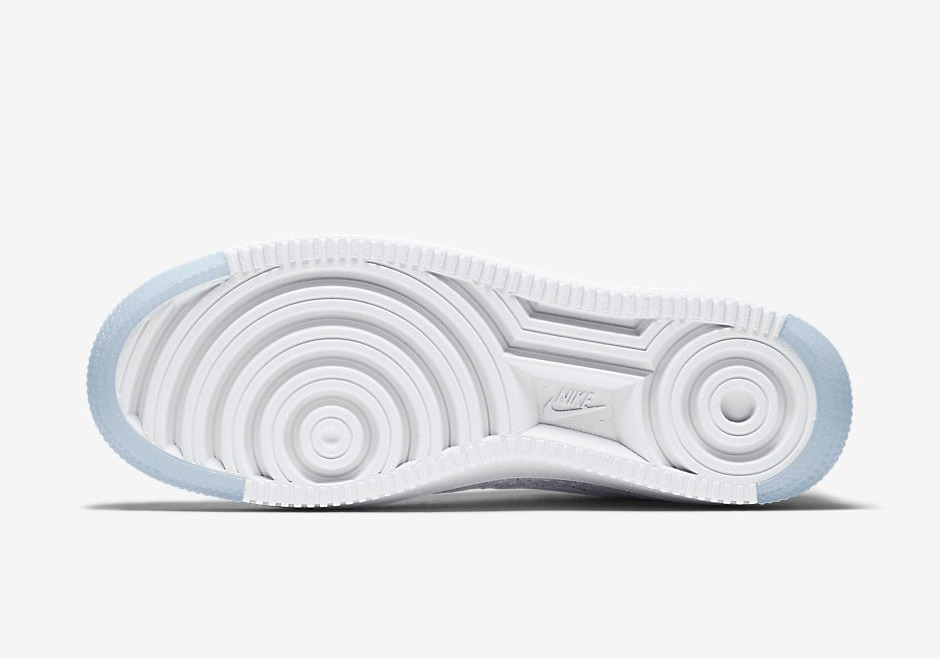 Nike Air Force 1 Flyknit White White 5