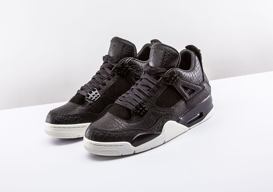 Air Jordan 4 Pinnacle Black Snake Pony Hair 11