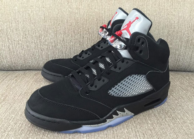 Air Jordan 5 Black Metallic Nike Air Retro Release Date 03