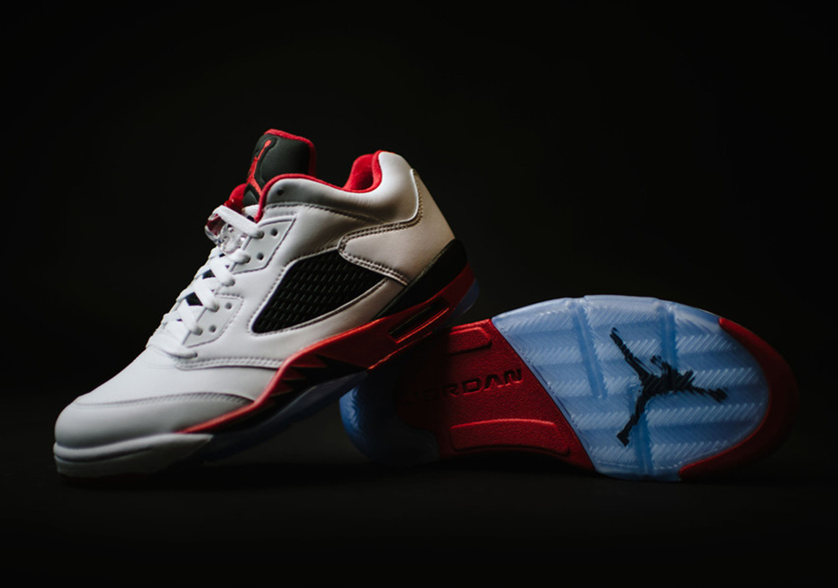 Air Jordan 5 Low Fire Red Release Details 002