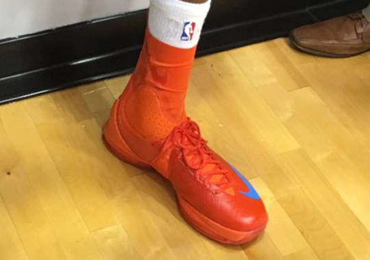 Kevin Durant’s Nike KD 8 Elite “Creamsicle”