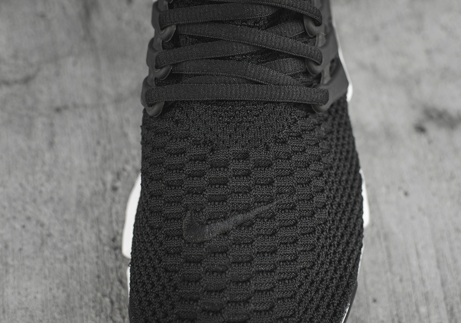 Nike Flyknit Presto Mid Black White 6