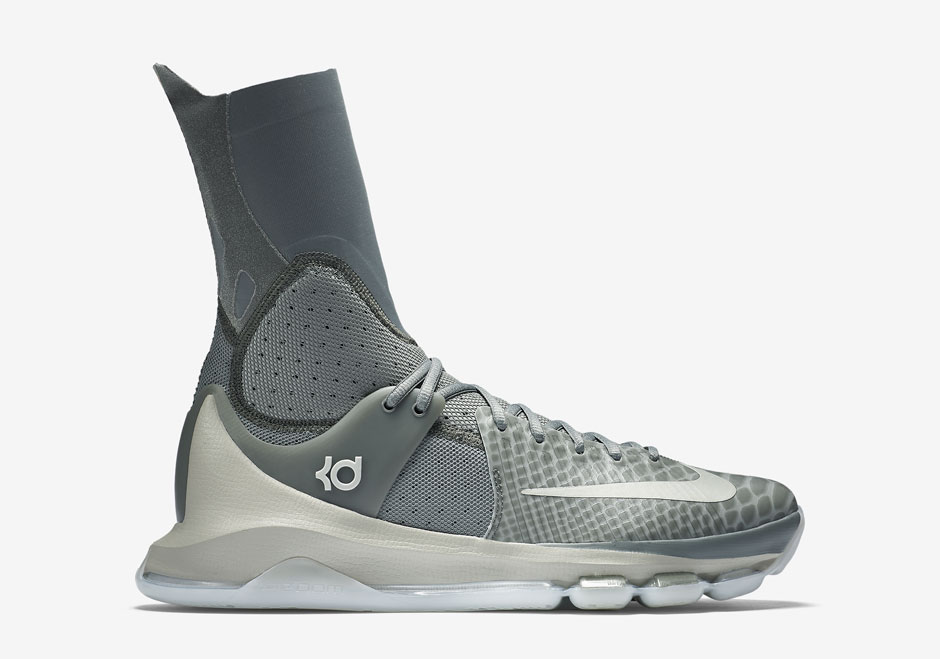 Nike Kd 8 Elite Grey Detailed Photos 02