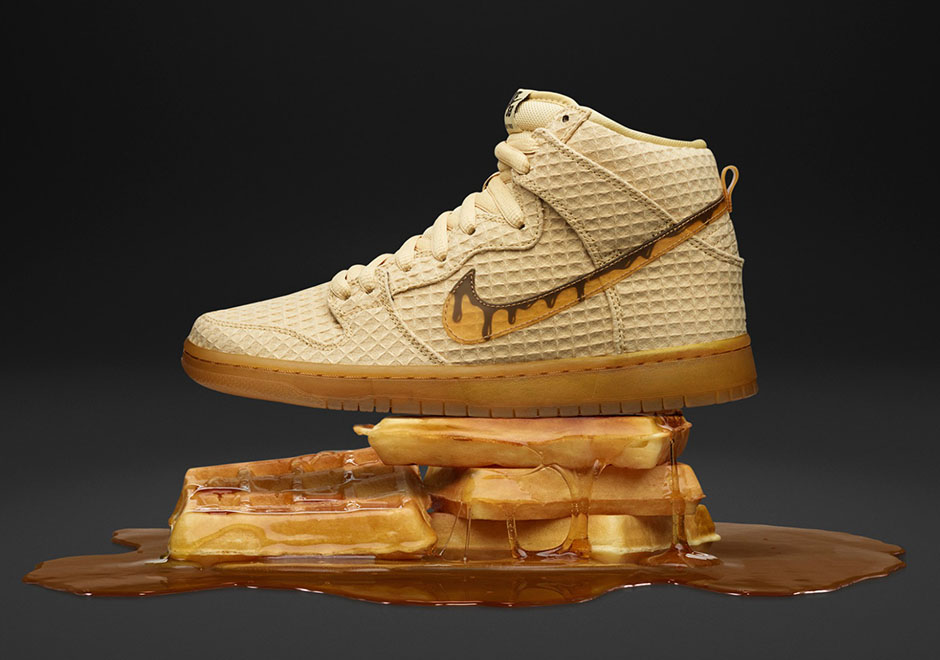 Nike Sb Dunk High Chicken And Waffles 1