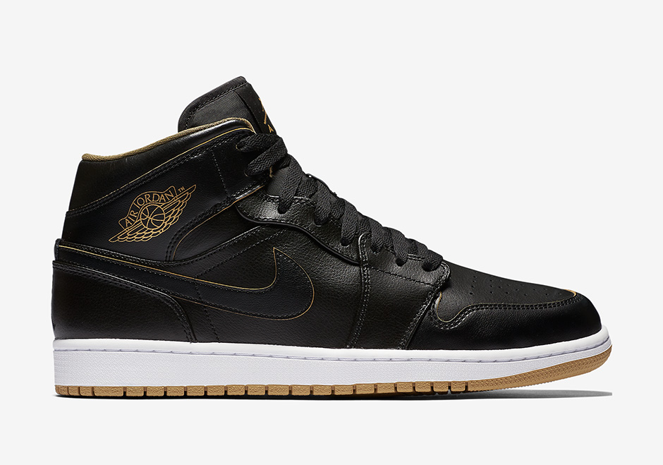 Air Jordan 1 Black Gold Kids Release 02