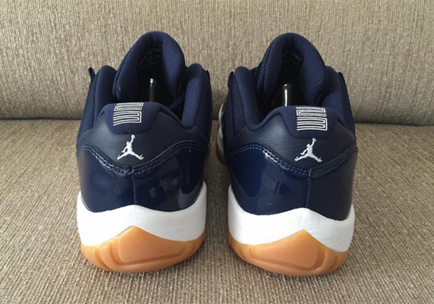 Air Jordan 11 Low Navy Gum Detailed Look 4