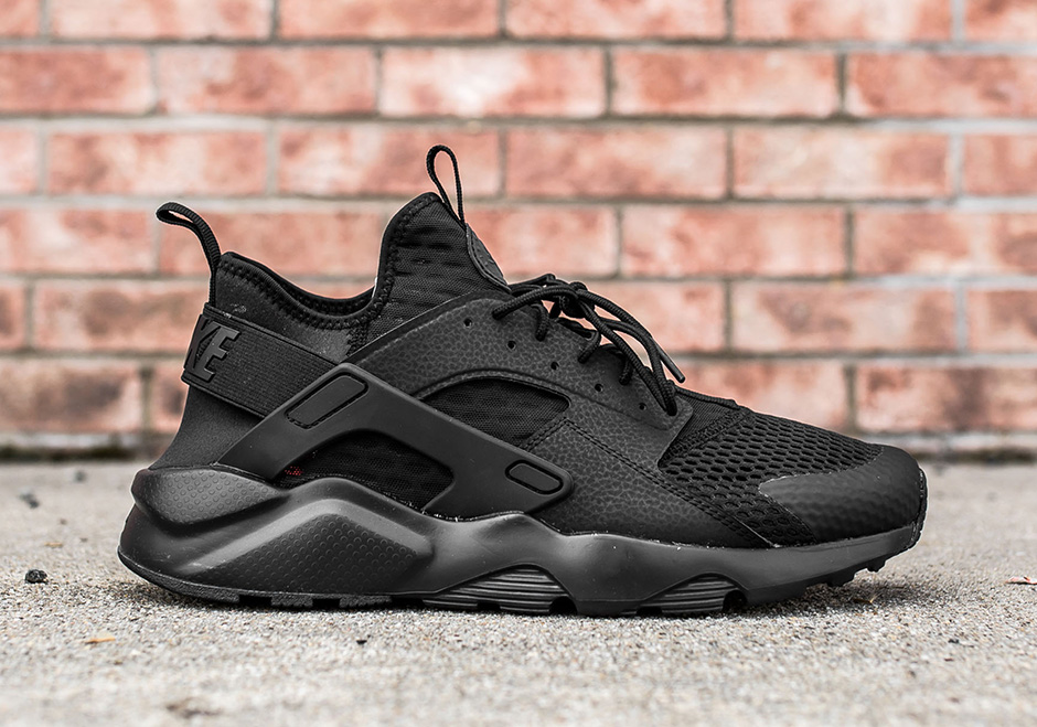 Nike Air Huarache Ultra Br Triple Black 02