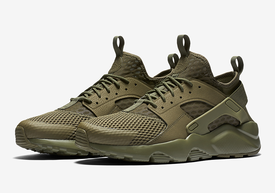 Nike Air Huarache Ultra Military Green 01