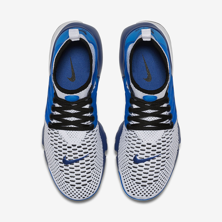 Nike Air Presto Ultra Flyknit White Racer Blue Midnight Navy 4