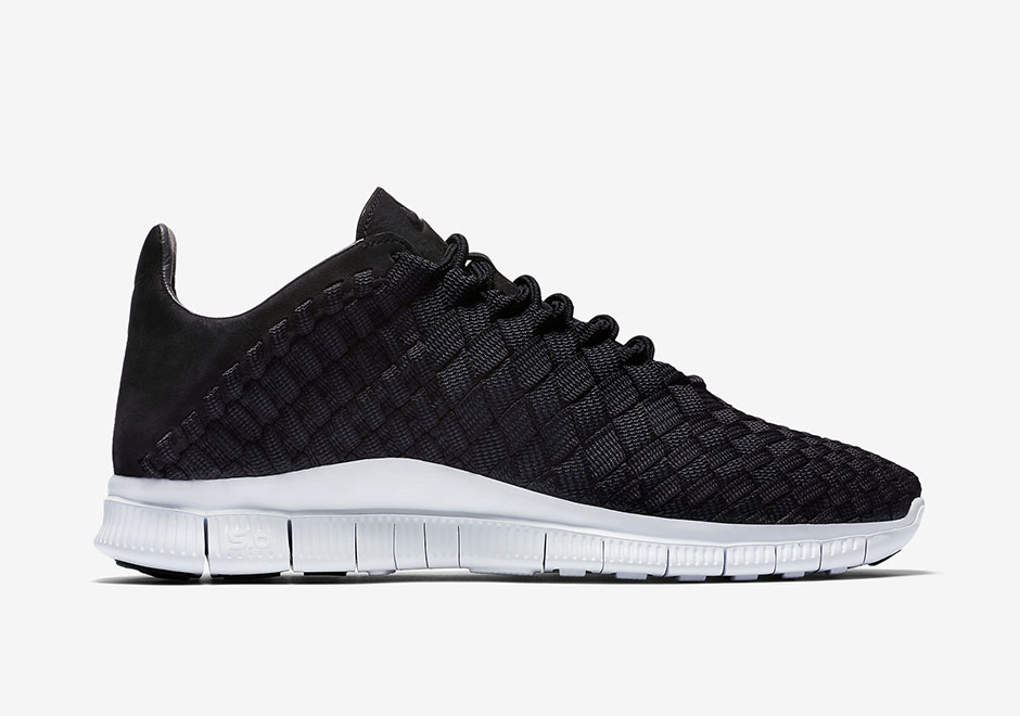 Nike Free Inneva Woven Black White 2