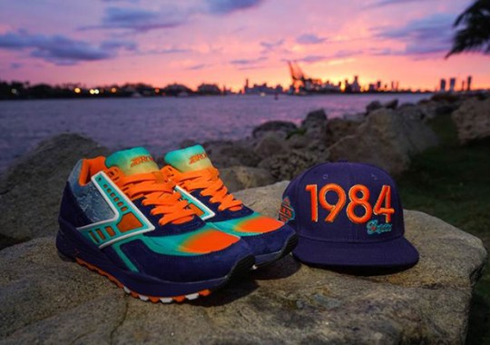 Shoe Gallery x Brooks Heritage Regent “84 Fins” Celebrates Miami’s Football Greats