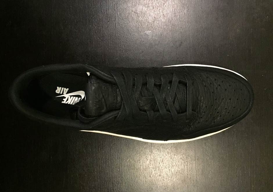 Air Jordan 1 Retro Low Black Sail Premium 3