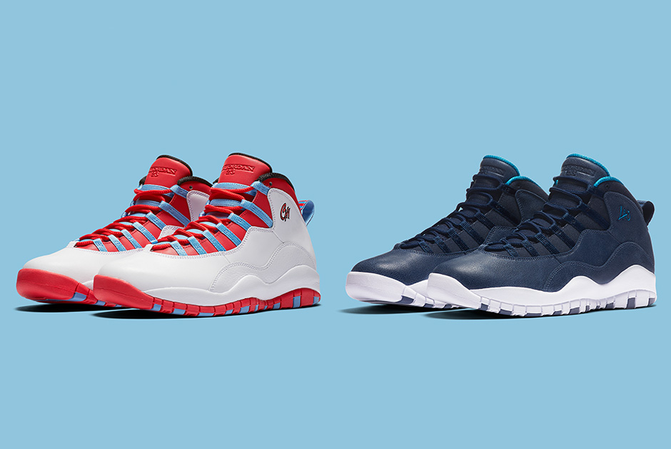 It's Chicago Vs Los Angeles In This Weekend's Air Jordan 10 City Pack