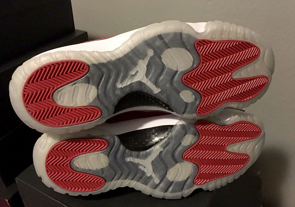 Air Jordan 11 Low Varsity Red Another Look 4