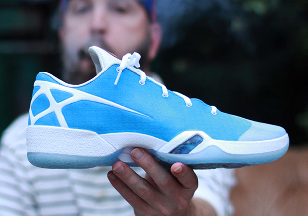 Dank Customs Converts The Air Jordan XXX Into a Low-Top “UNC” Colorway