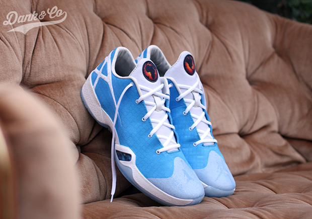 Air Jordan Xxx Low Unc Dank Customs 4