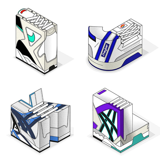 Artist Creates Sneaker Alphabet 05