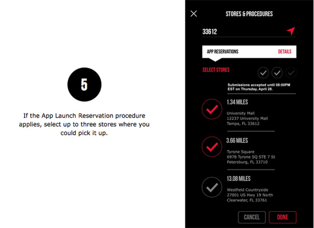 Foot Locker App Reservation 5