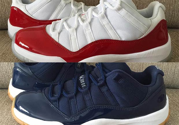 Jordan 11 Low 2016 Release Dates