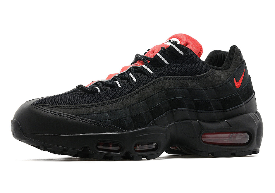 “Bred” Style Nike Air Max 95s Drop Overseas