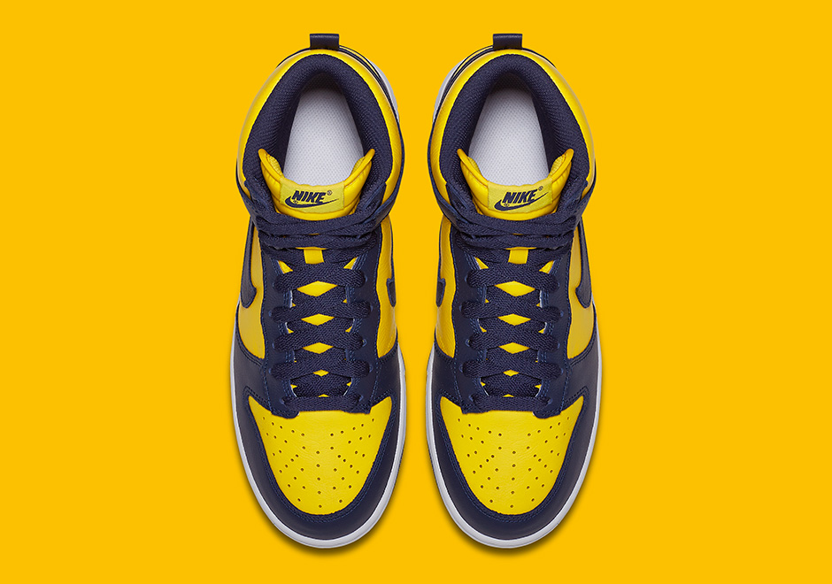 Nike Dunk High Be True Michigan Unlv Release Date 07