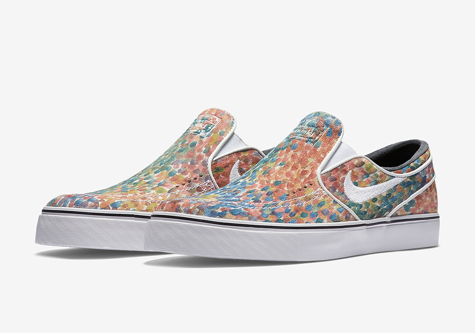 Nike Sb Janoski Slip On Water Color 01