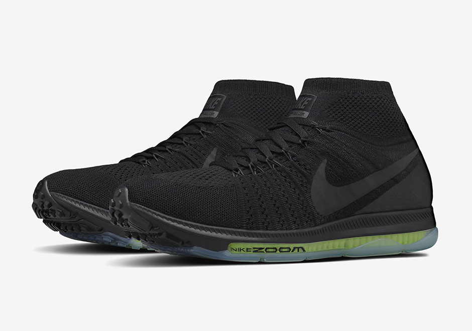 Nike Zoom All Out Flyknit 844134 001 All Black 1