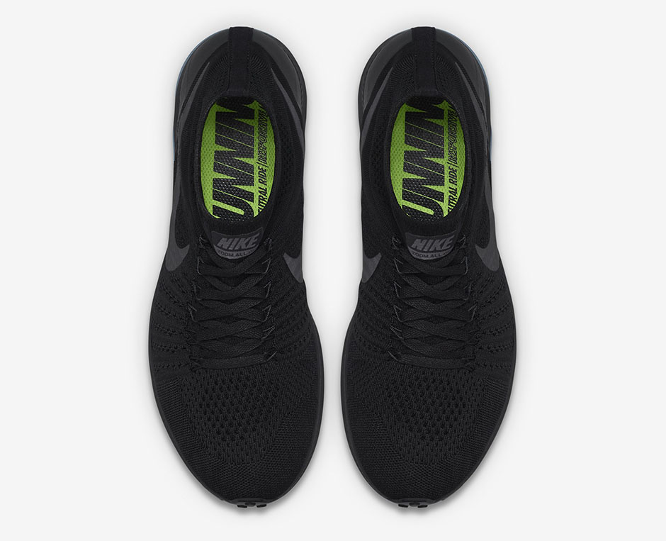 Nike Zoom All Out Flyknit 844134 001 All Black 4