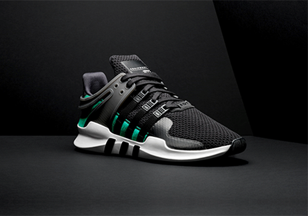 Adidas Eqt Adv Support Primeknit Black Green 1