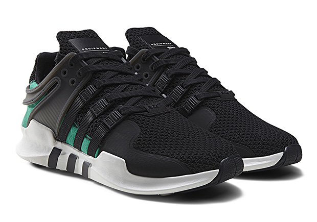 Adidas Eqt Adv Support Primeknit Black Green 2
