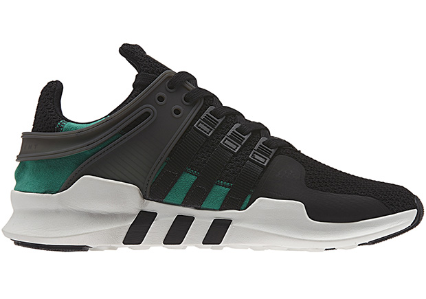 Adidas Eqt Adv Support Primeknit Black Green 3