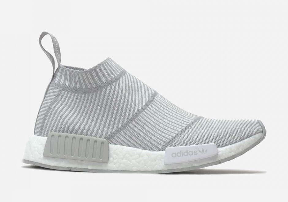 Adidas Nmd City Sock White Grey 01
