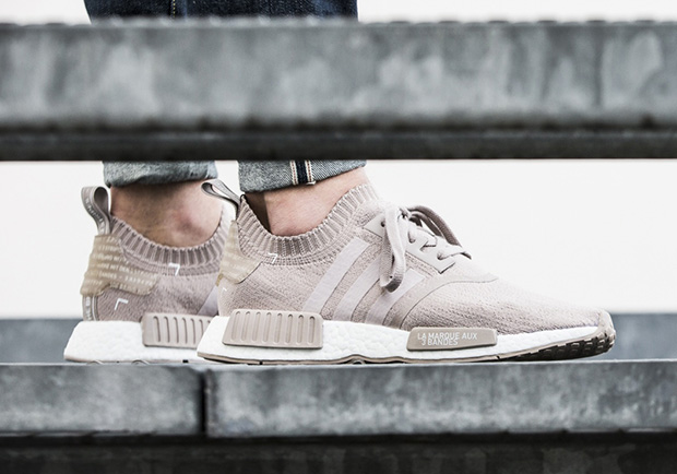 Adidas Nmd R1 Primeknit Beige France 03