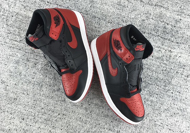First Look At The Air Jordan 1 Retro High OG “Bred” Releasing This September
