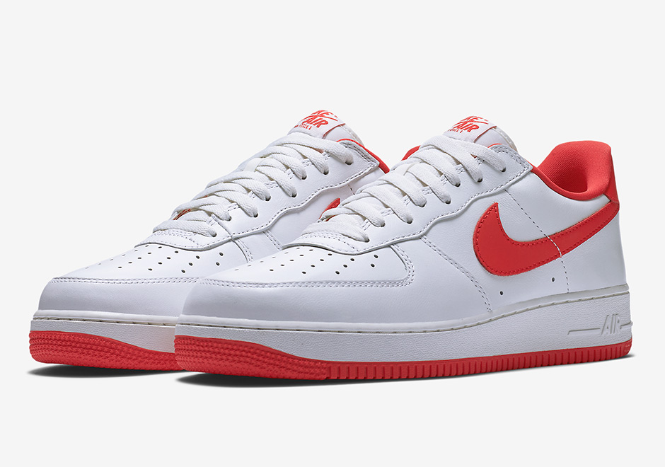Nike Air Force 1 Low Qs Og White University Red 1