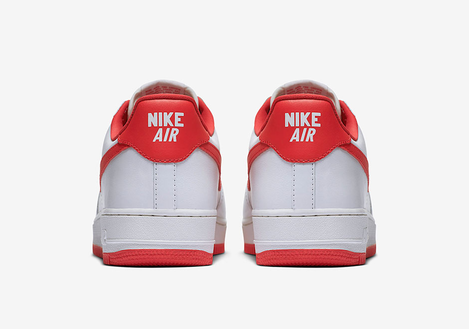 Nike Air Force 1 Low Qs Og White University Red 4