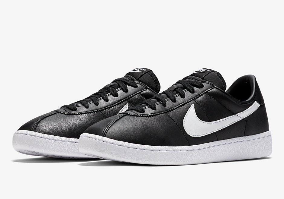 Nike Bruin Black White Leather 1