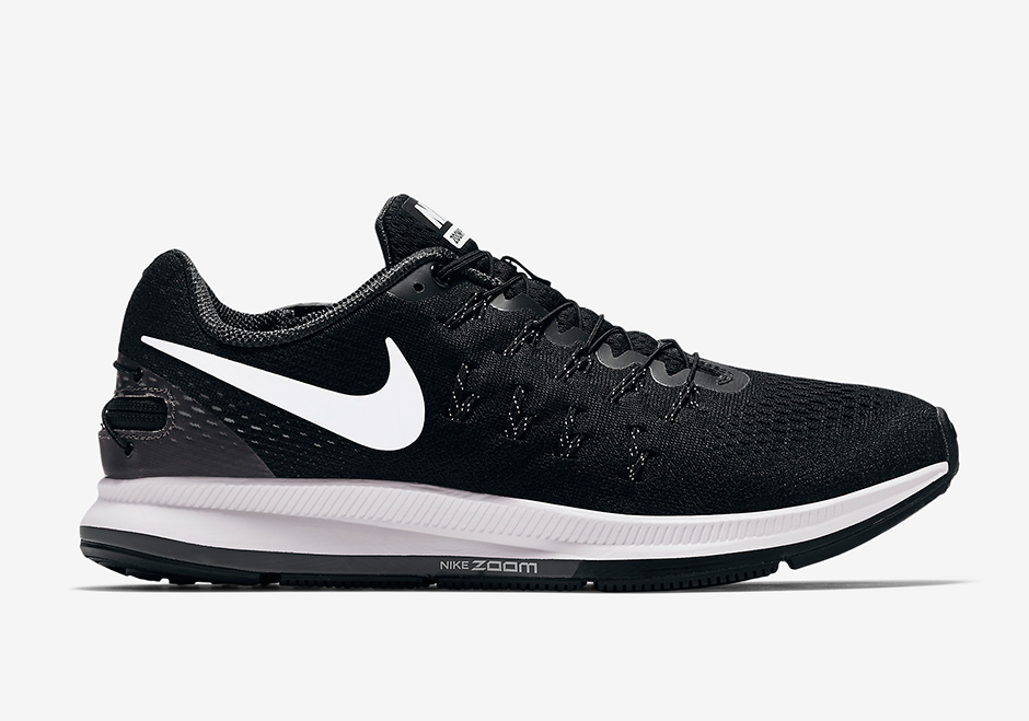 Nike Flyease Pegasus 33 Black White 03