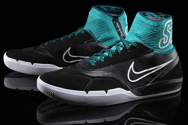 Nike Sb Koston 3 Hyperfeel Black Teal 3