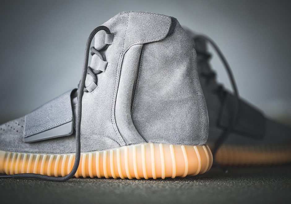 Yeezy Boost 750 Grey Gum Glow In Dark Detailed Photos 5