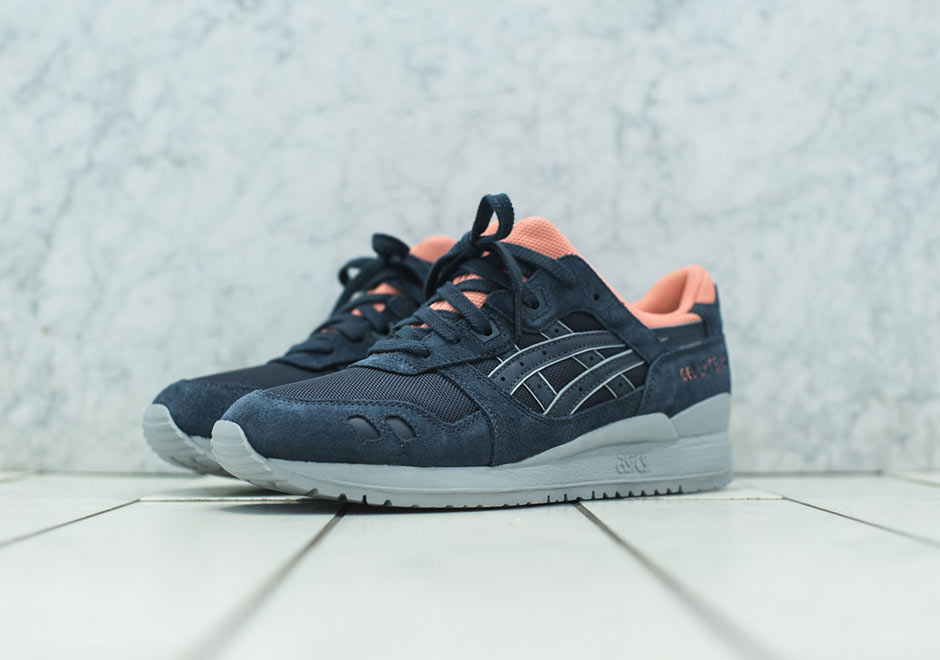 Asics Gel Lyte Iii Kithstrike Navy Pink 1