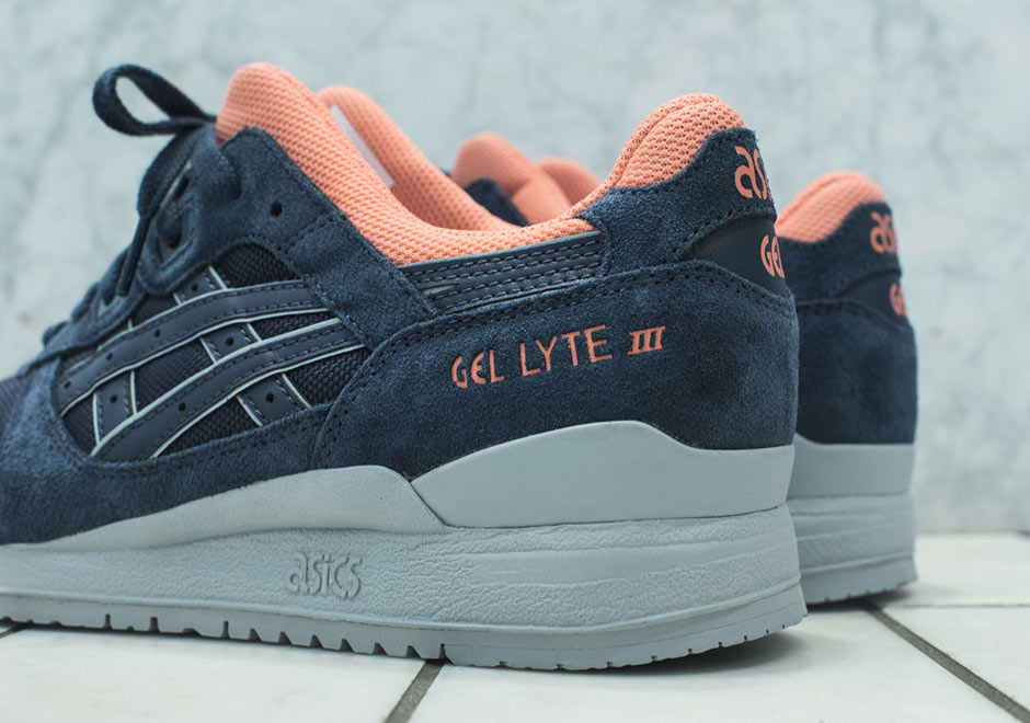 Asics Gel Lyte Iii Kithstrike Navy Pink 4