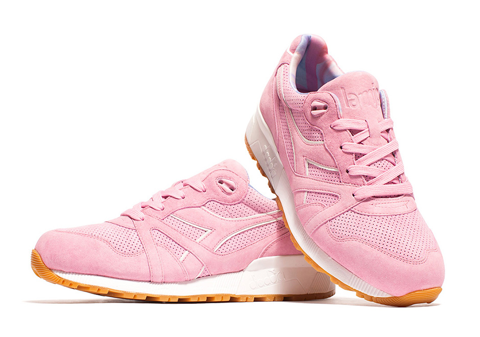 La Mjc All Gone Diadora N9000 Pink Suede 01