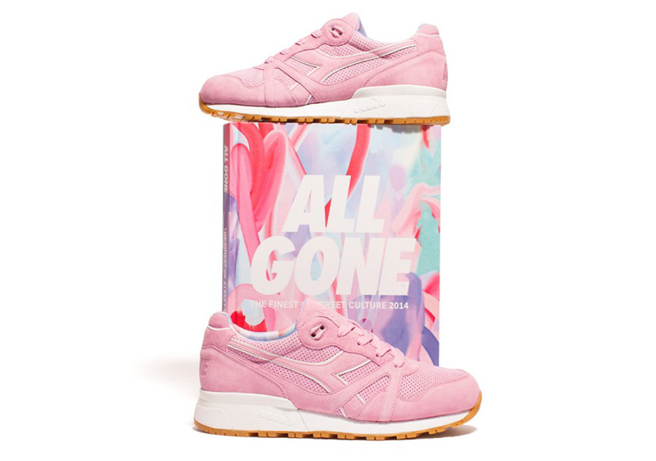 La Mjc All Gone Diadora N9000 Pink Suede 07