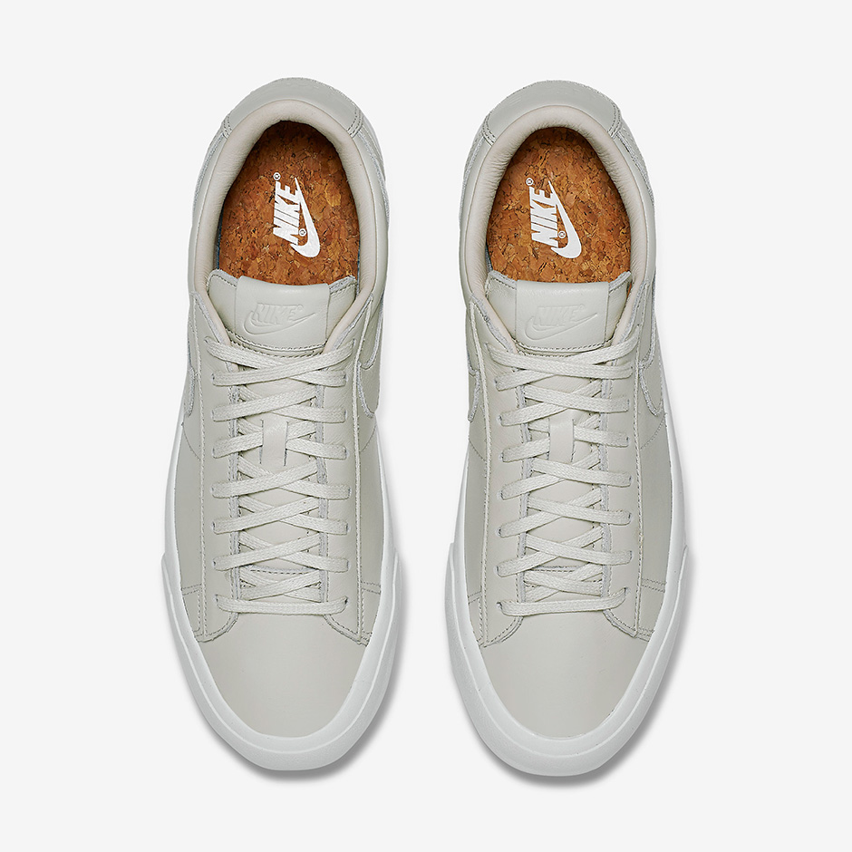 Nike Blazer Low Studio Tan Leather 2