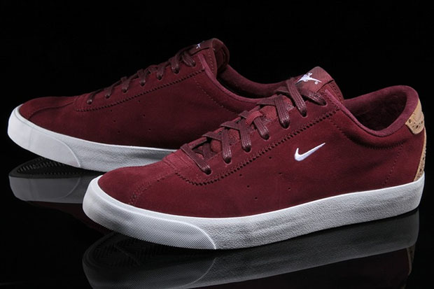Nike Match Classic Suede Night Maroon 2